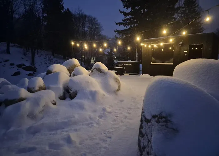 Morsochatki - Balia, Sauna, Garden Party, Plaza بيت للعطل يلينيا غورا